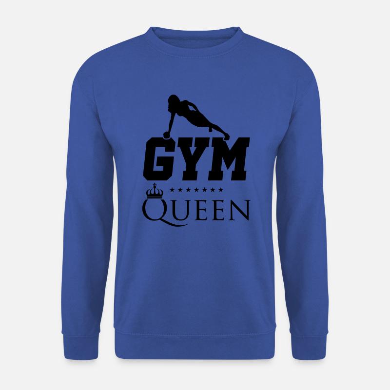 Fitness queen - Unisex Sweatshirt - royal blue