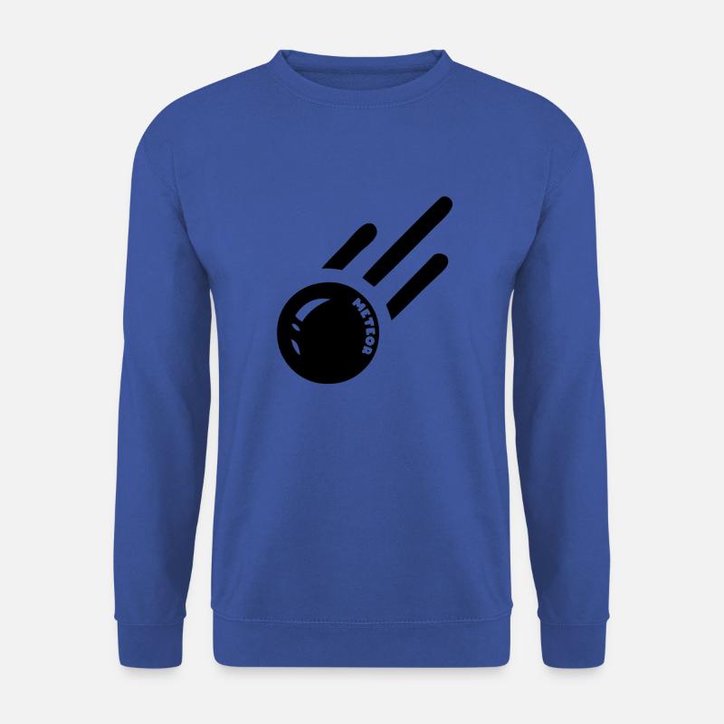 Schwarzer Meteor - Unisex Pullover - Royalblau