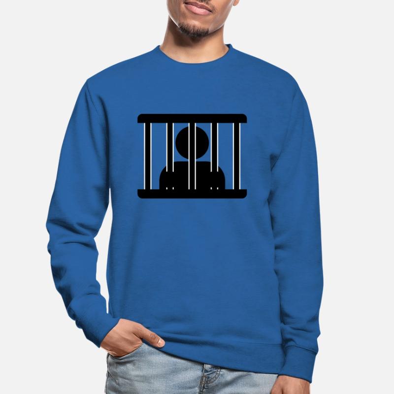 Hinter gittern Unisex Pullover
