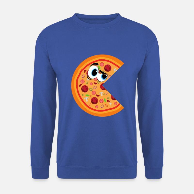 Pizza for couples - Unisex Pullover - Royalblau
