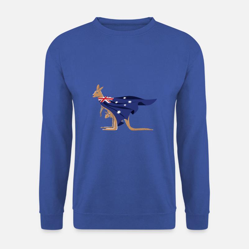 Känguru - Unisex Pullover - Royalblau