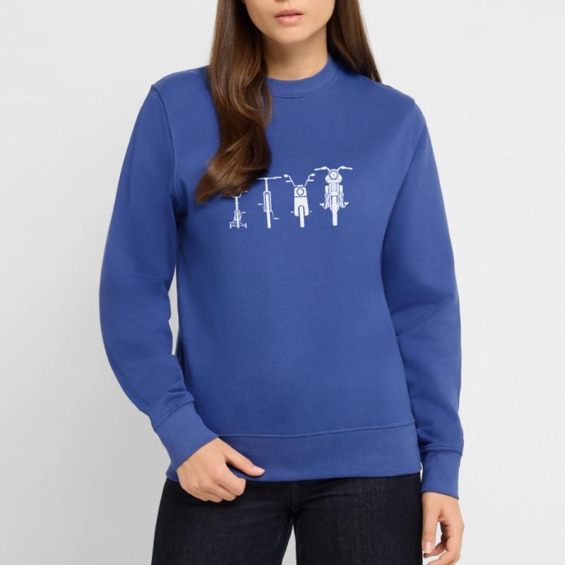 Motorcycle Evolution - Gift Unisex Sweatshirt