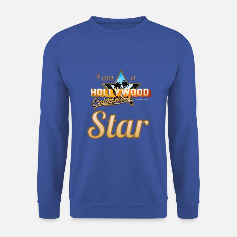 Hollywood Star - Unisex Pullover - Royalblau