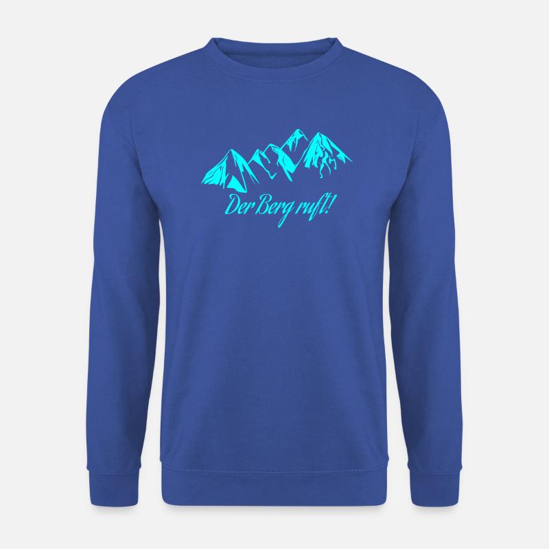 Der Berg ruft - Unisex Pullover - Royalblau