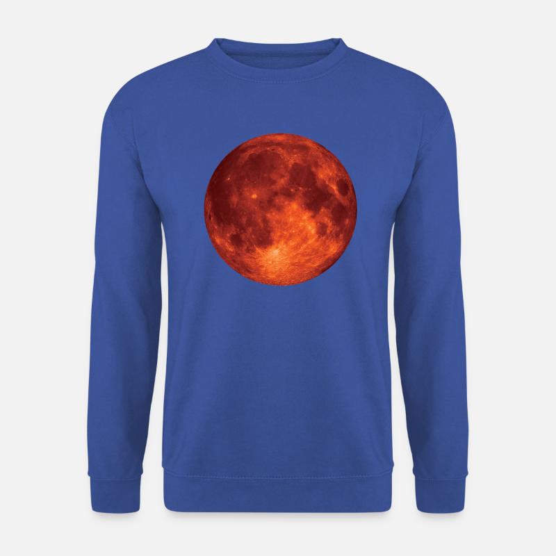 Blut-Mond - Unisex Pullover - Royalblau