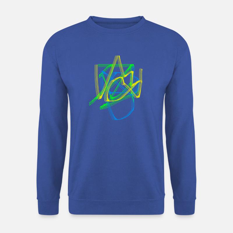 Graffiti - Unisex Pullover - Royalblau