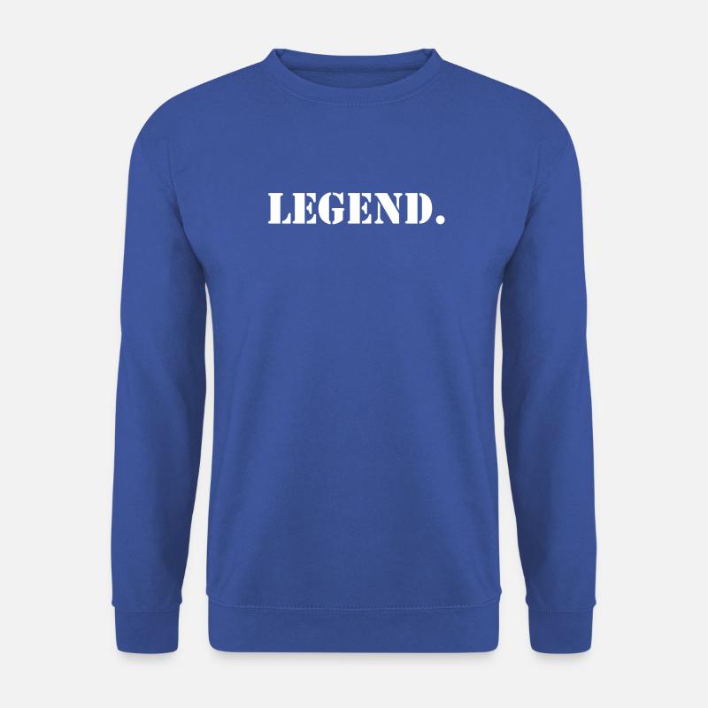Legend. - Unisex Pullover - Royalblau