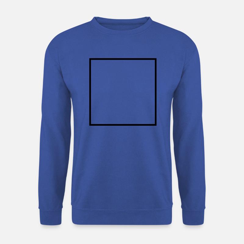 square - Unisex Sweatshirt - royal blue