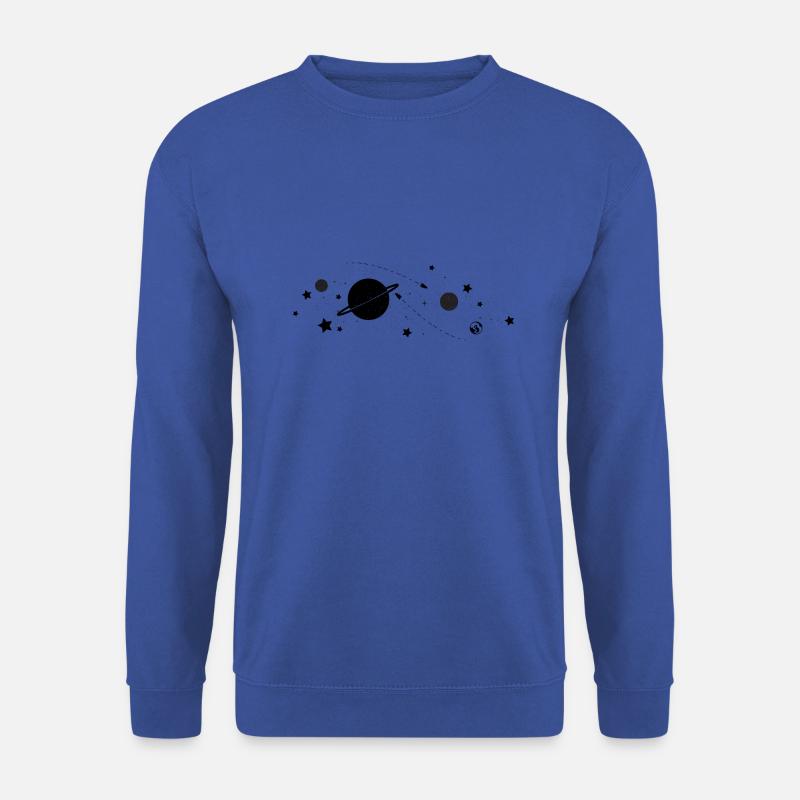 Weltall Geschenk Planeten Sterne Milchstraße Astro - Unisex Pullover - Royalblau