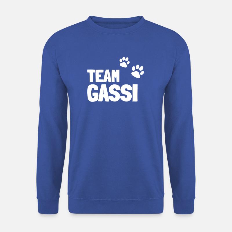 Team Gassi - Ich und mein Hund - Unisex Pullover - Royalblau