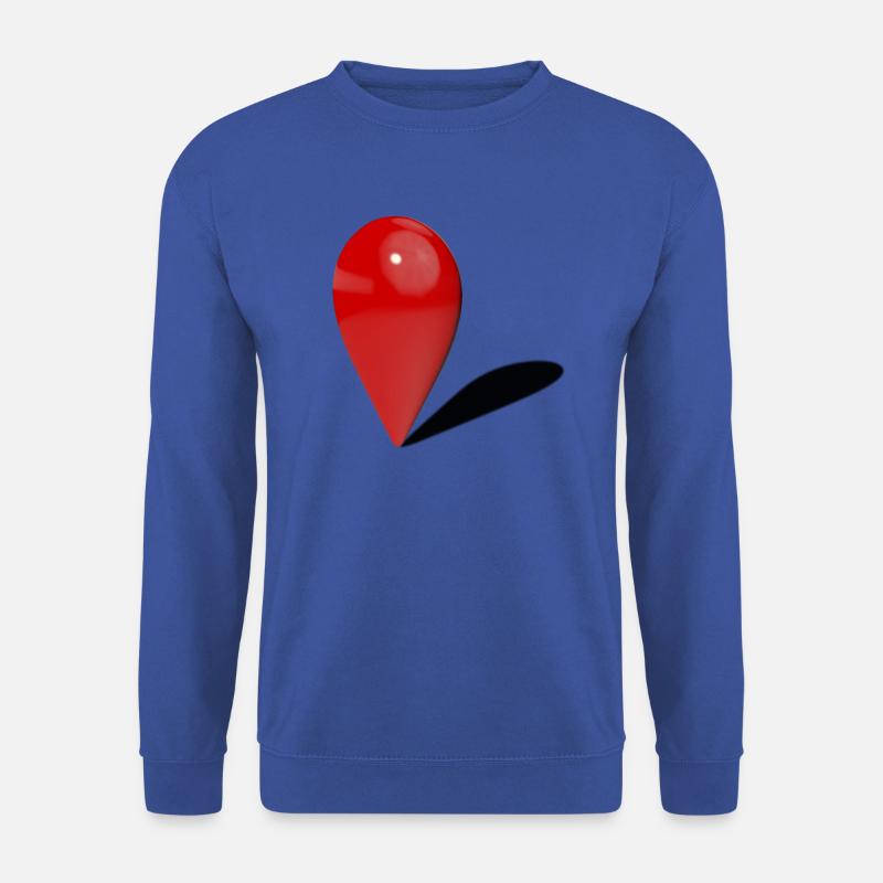 Du bist hier - Unisex Pullover - Royalblau