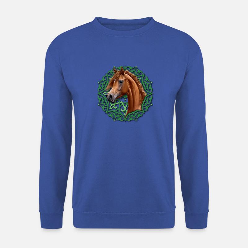 Kastanie - Unisex Pullover - Royalblau