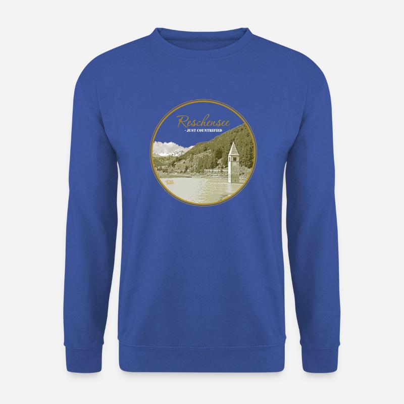 Reschensee - Unisex Pullover - Royalblau
