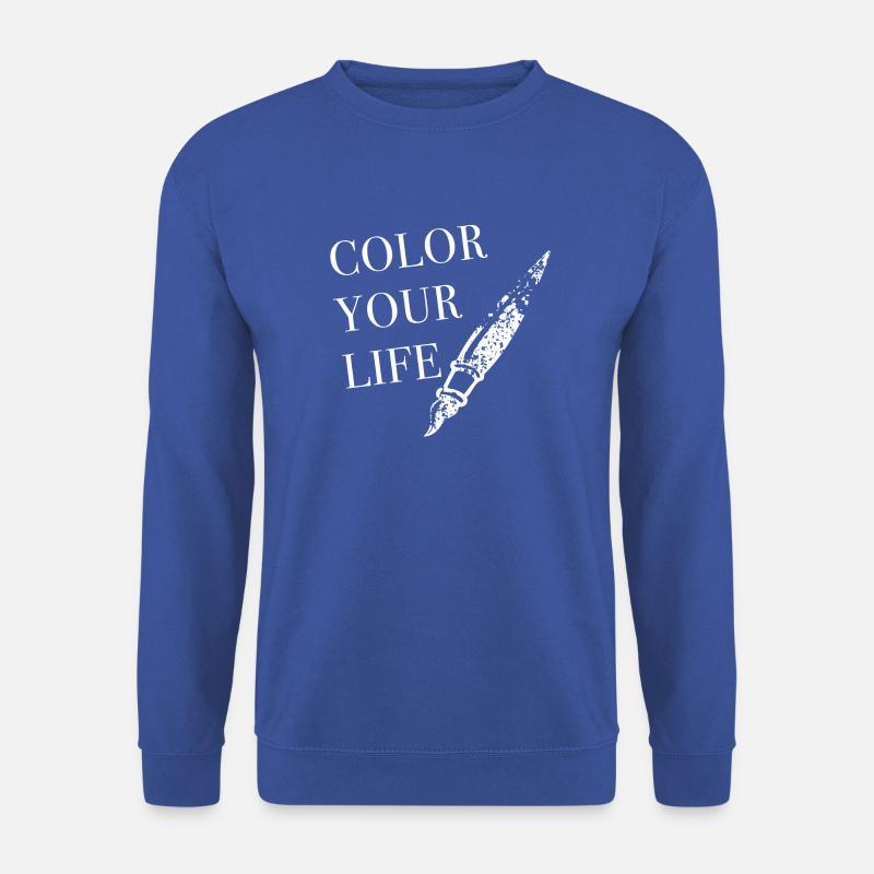 Color your life - Unisex Pullover - Royalblau