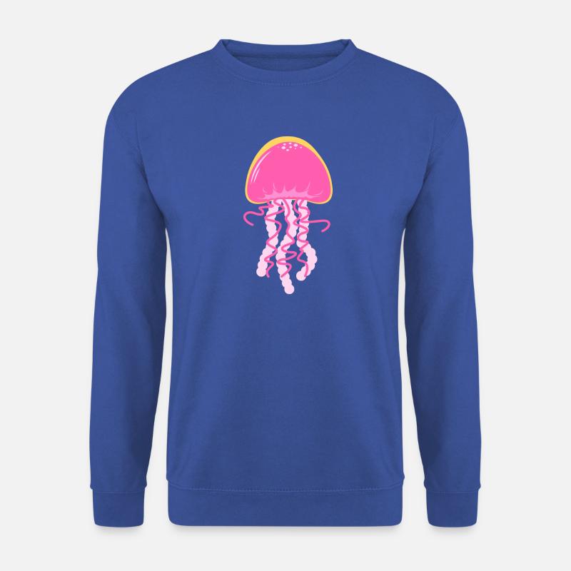 Qualle Geschenk Quallen Meer Tier Urlaub Strand - Unisex Pullover - Royalblau