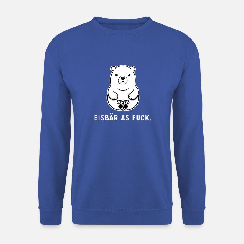 Cool polar bear gift - Unisex Sweatshirt - royal blue