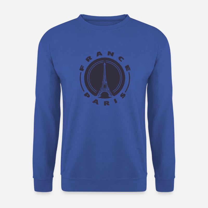 Eifelturm Paris - Unisex Pullover - Royalblau