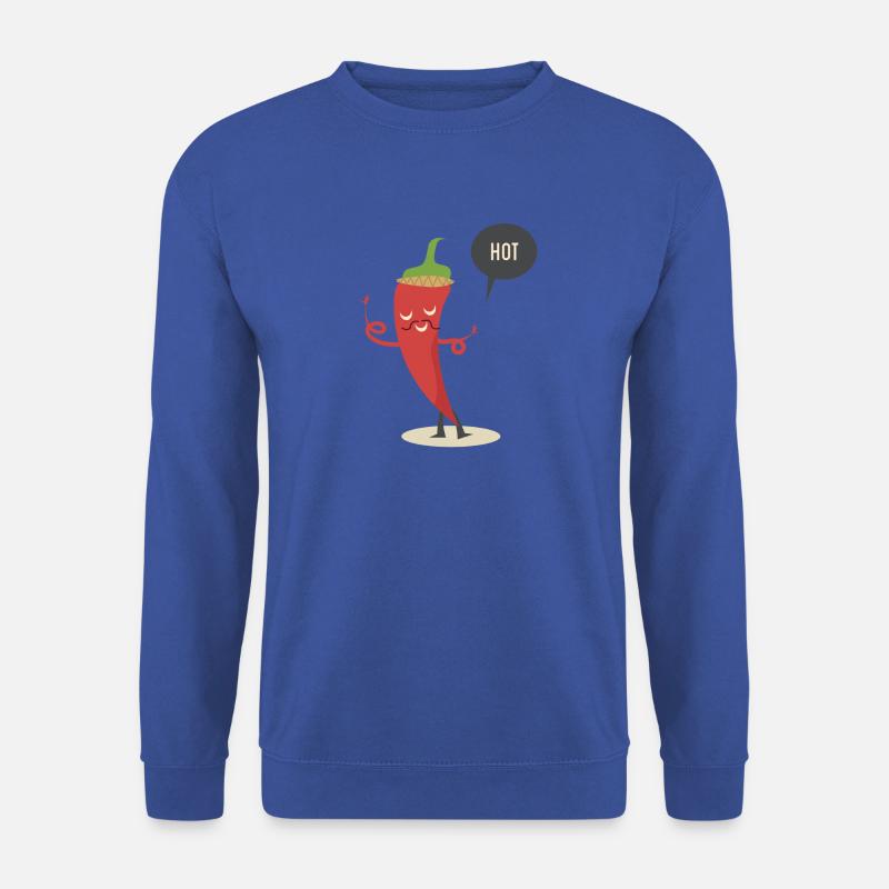 HOT CHILLI! - Unisex Pullover - Royalblau