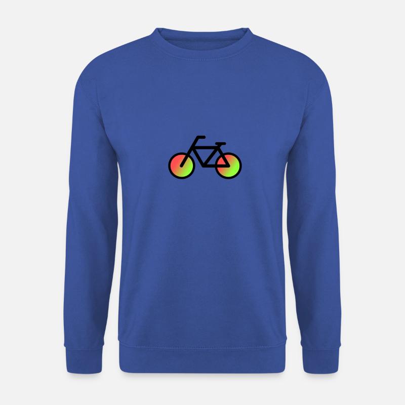 Buntes Fahrrad - Unisex Pullover - Royalblau