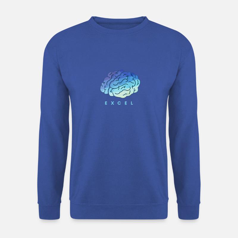 EXCEL brain - brain - Unisex Sweatshirt - royal blue