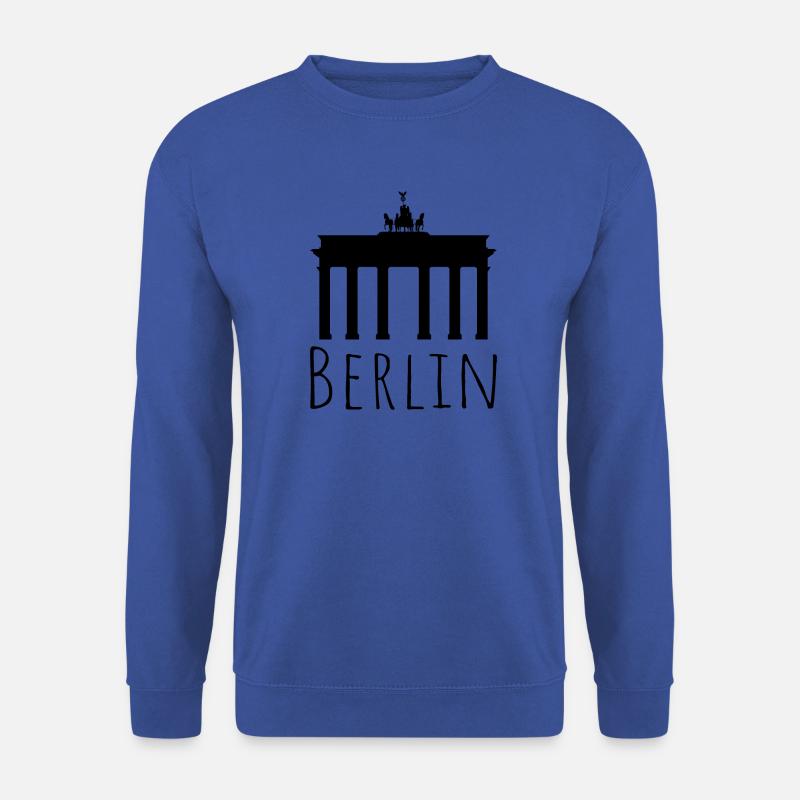 Brandenburger Tor - Unisex Pullover - Royalblau