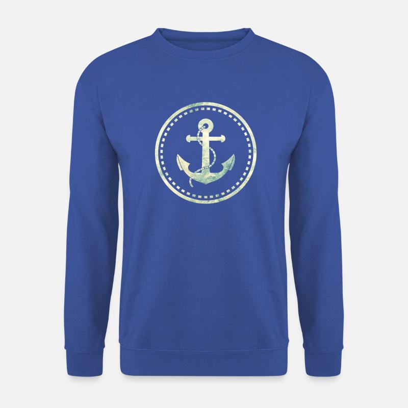 anchor - Unisex Sweatshirt - royal blue