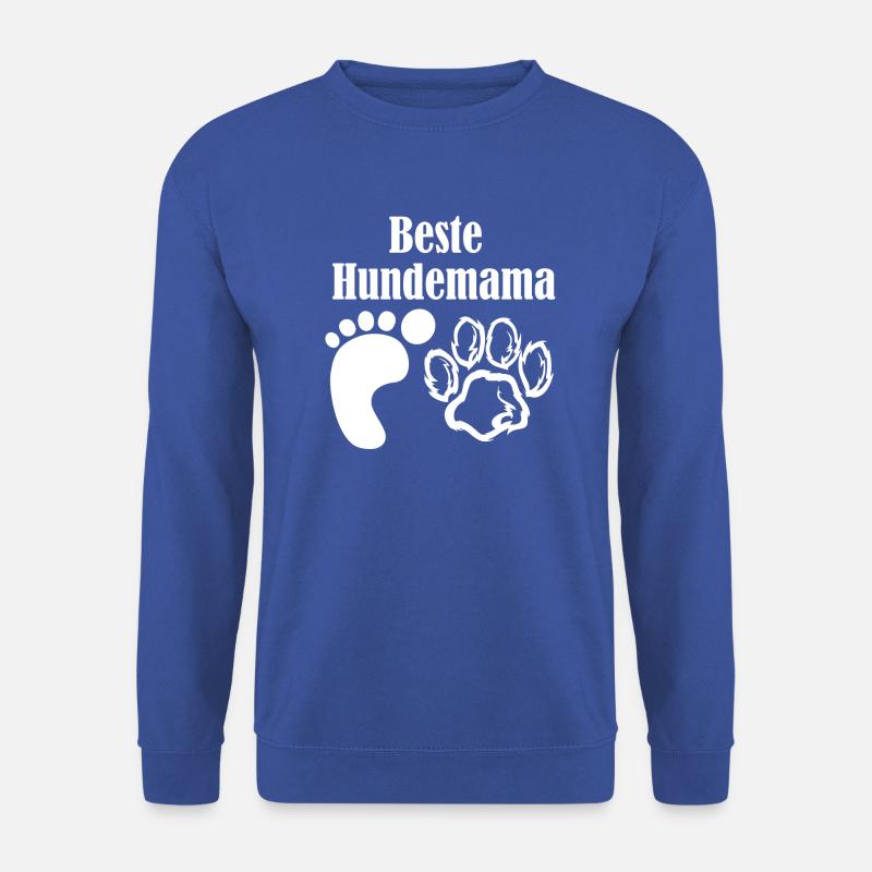 Beste Hundemama - Unisex Pullover - Royalblau