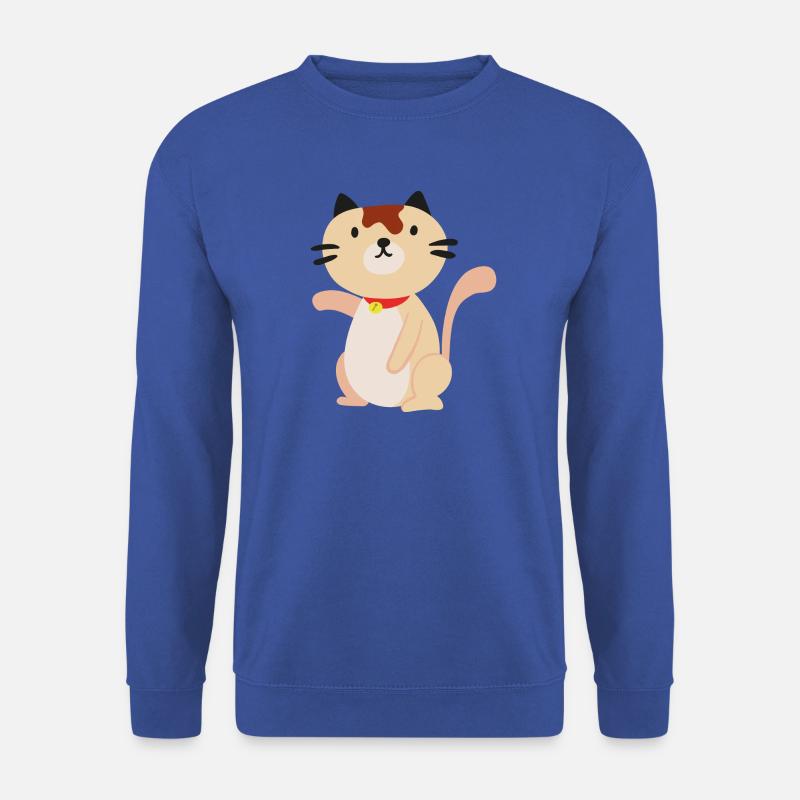Katze katze - Unisex Pullover - Royalblau