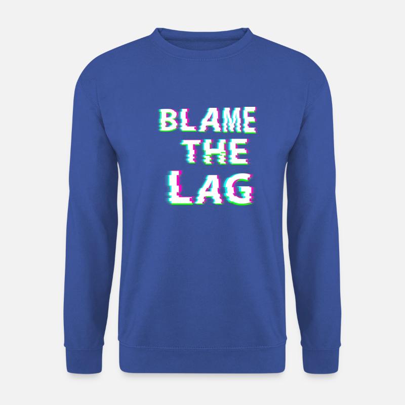 Schuld an der Verzögerung - Unisex Pullover - Royalblau