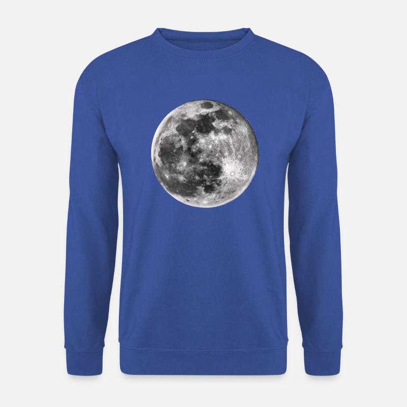 Mond - Unisex Pullover - Royalblau
