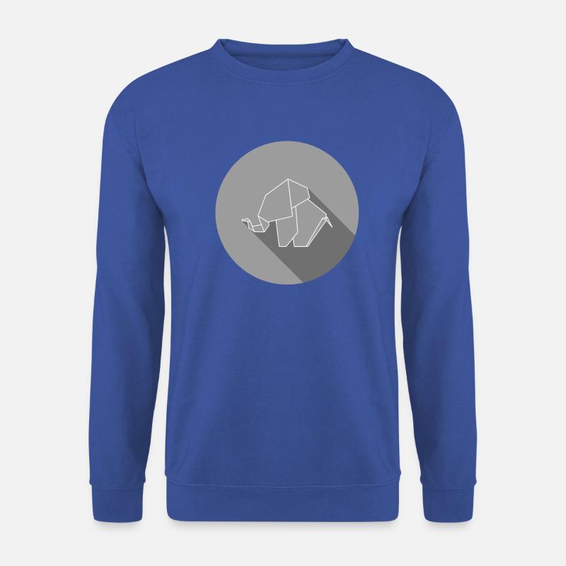 elefant - Unisex Pullover - Royalblau