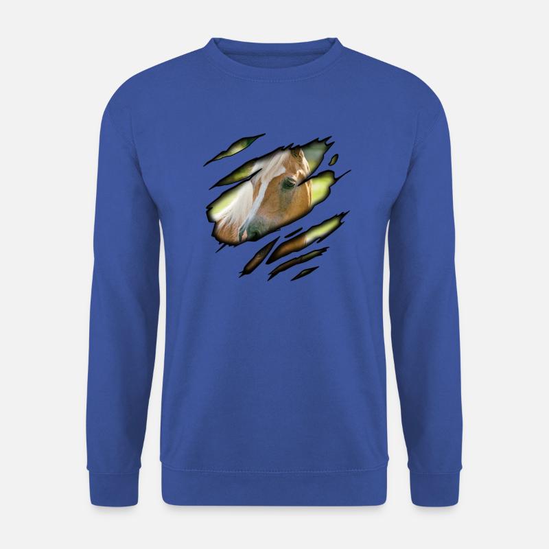 Haflinger in mir - Unisex Pullover - Royalblau