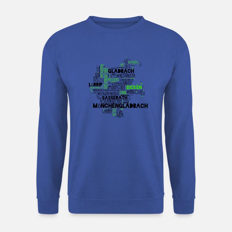 Mönchengladbach in Wörtern - Unisex Pullover - Royalblau