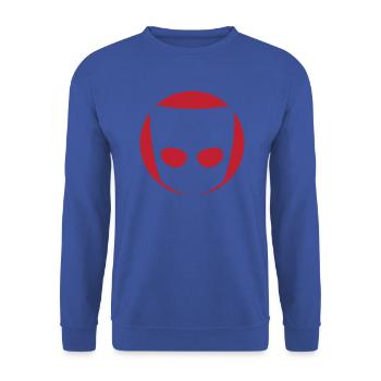 Gay power grindr - Unisex Sweatshirt - royal blue - Front - Alina (178cm) & Michal (187cm)