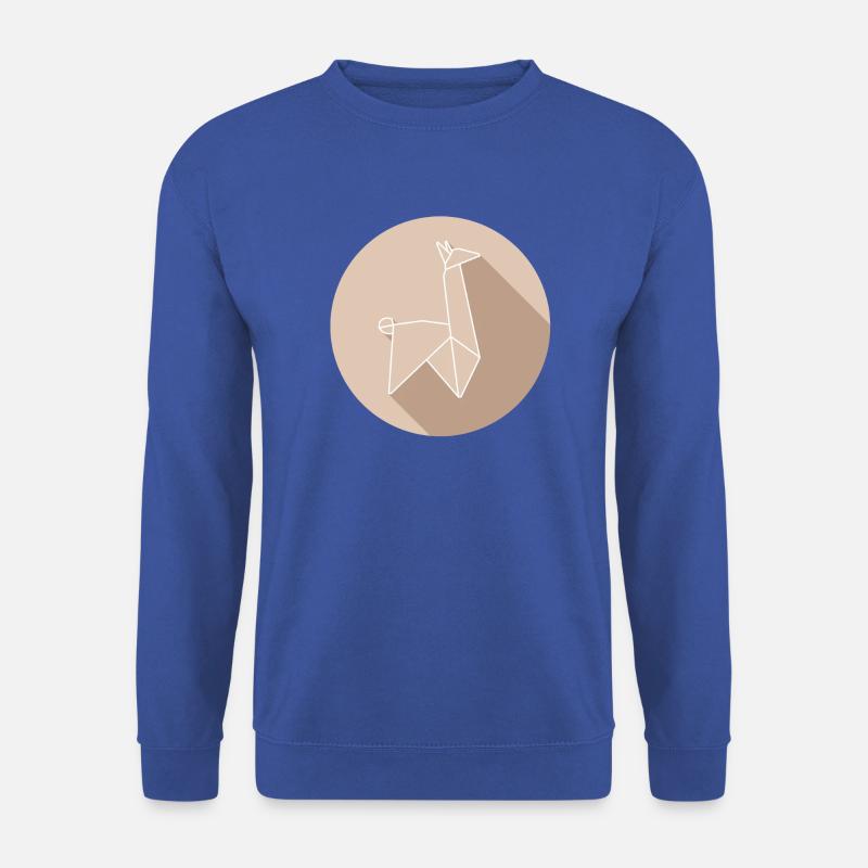 lama - Unisex Pullover - Royalblau