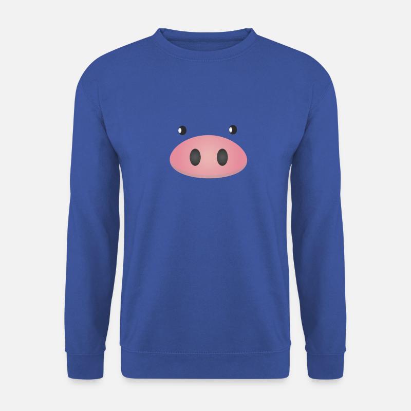 Schweinchen - Unisex Pullover - Royalblau
