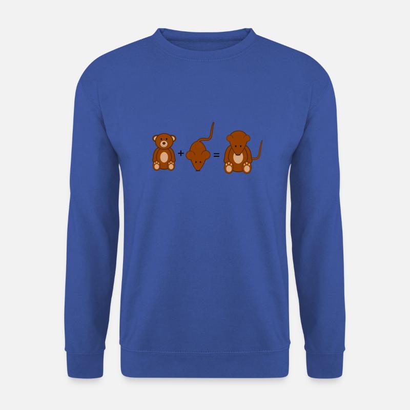 Mouse bear - Unisex Sweatshirt - royal blue