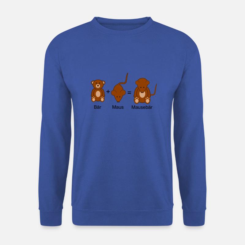 Mouse bear - Unisex Sweatshirt - royal blue