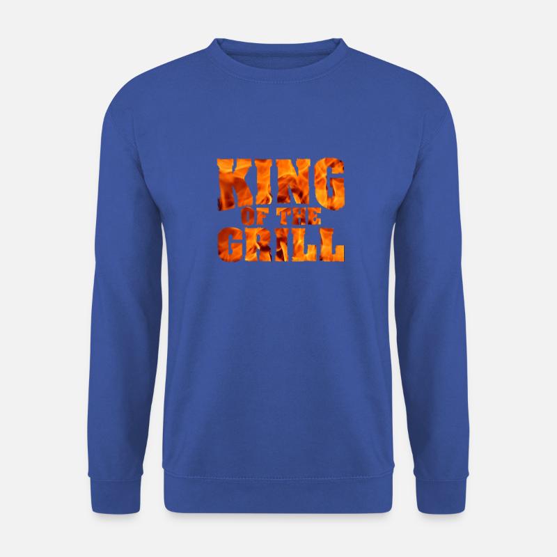 King of the grill - Unisex Pullover - Royalblau