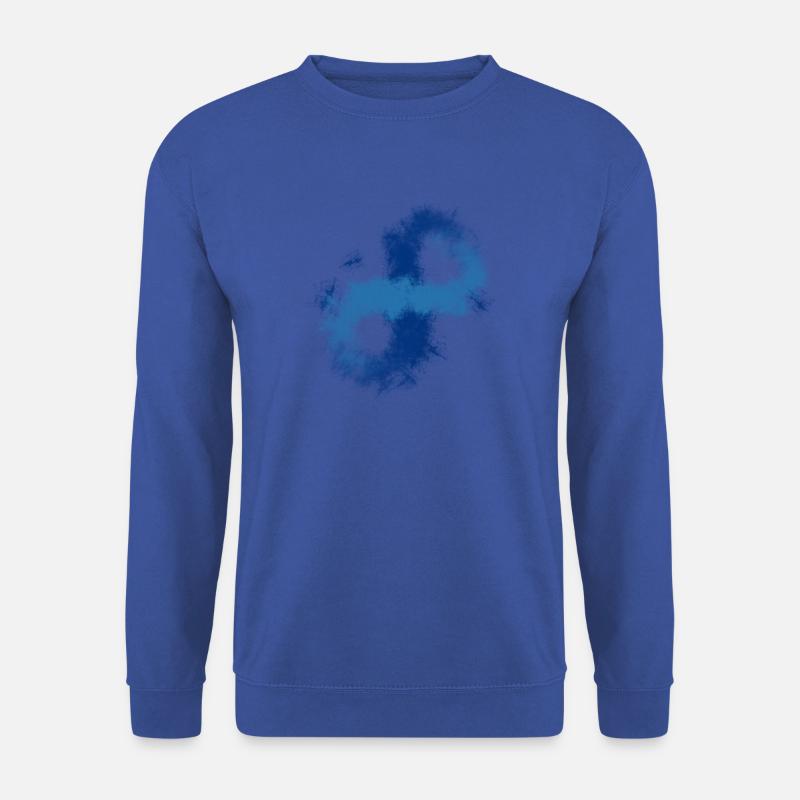 Infinity splash - Unisex Pullover - Royalblau