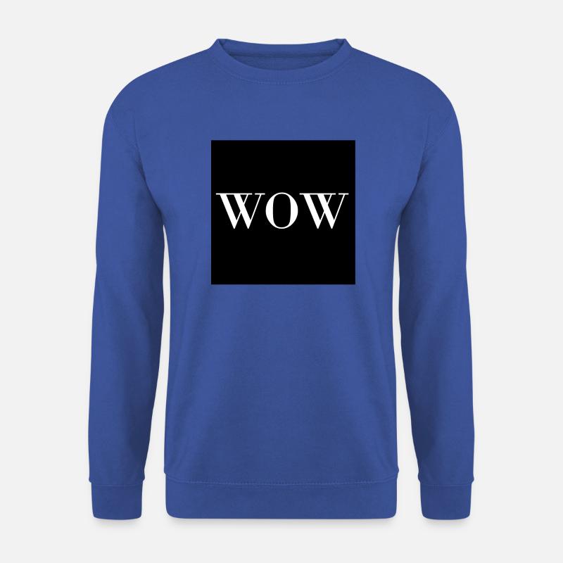 WOW - Unisex Pullover - Royalblau