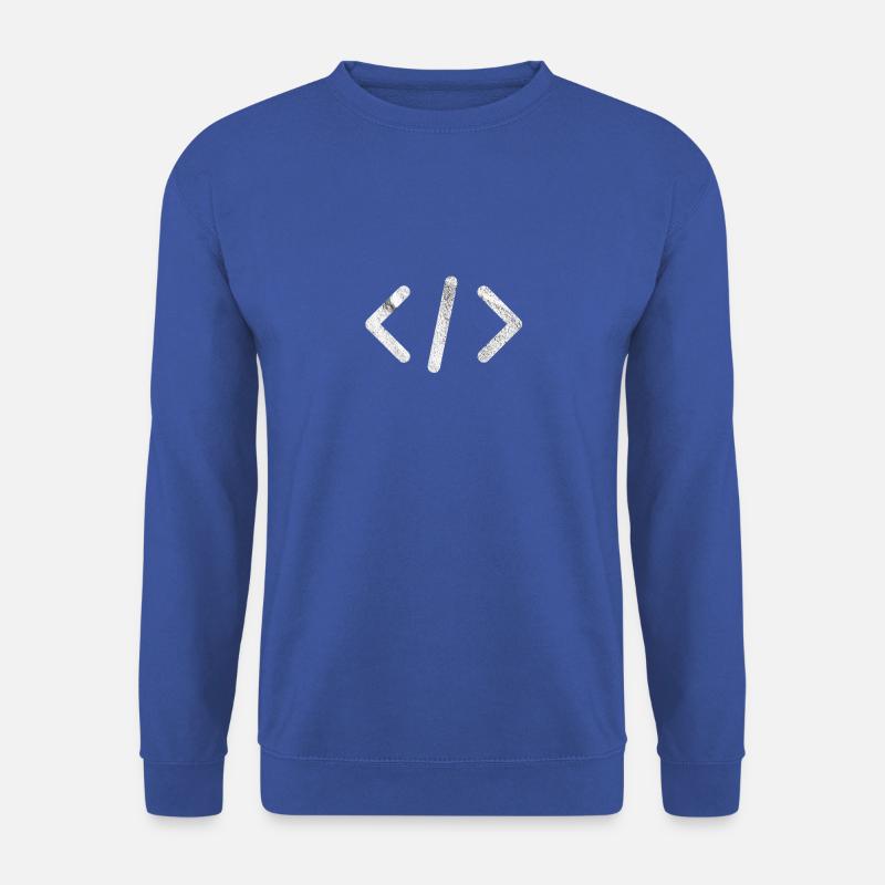 Skript Programmierer Programmieren - Unisex Pullover - Royalblau