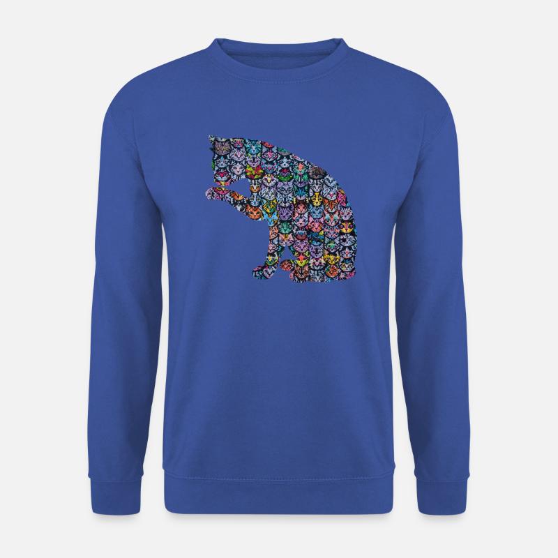 Cats in a Cat - Unisex Pullover - Royalblau