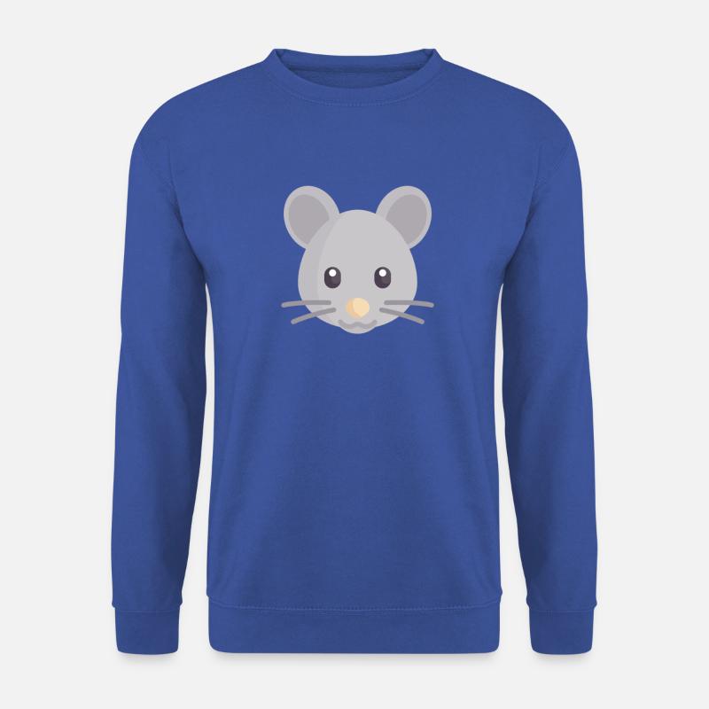 süße graue Maus - Unisex Pullover - Royalblau
