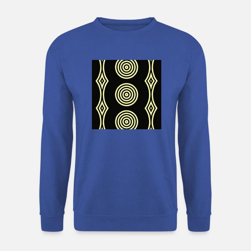 Abstraktion - Unisex Pullover - Royalblau