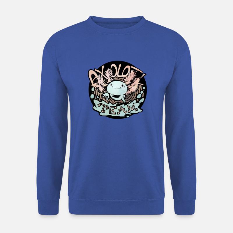 Axolotl Team 2 - Unisex Pullover - Royalblau