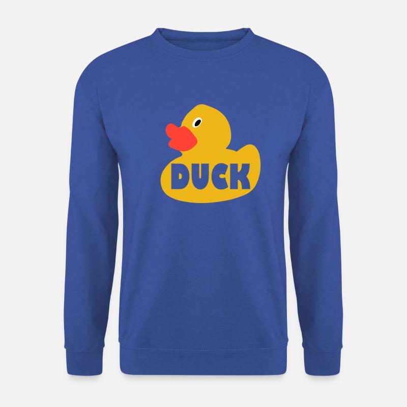 DUCK - Unisex Pullover - Royalblau