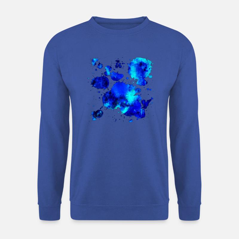 gxp psychedelische Farbe Verlaufsmuster WF blau - Unisex Pullover - Royalblau