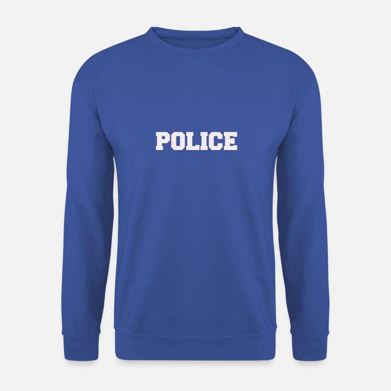 Police - Unisex Pullover - Royalblau