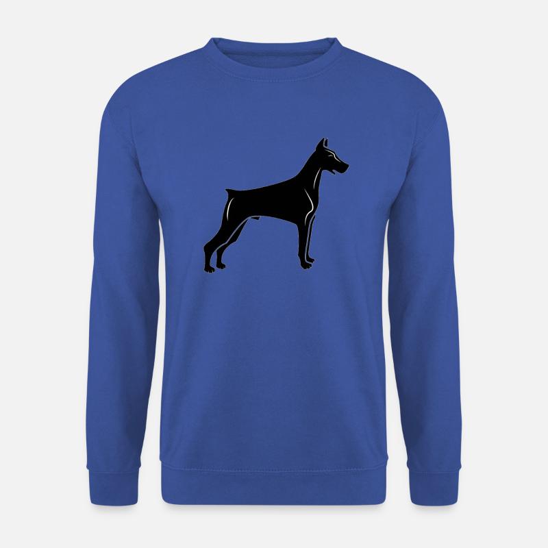 Dobermann - Unisex Pullover - Royalblau